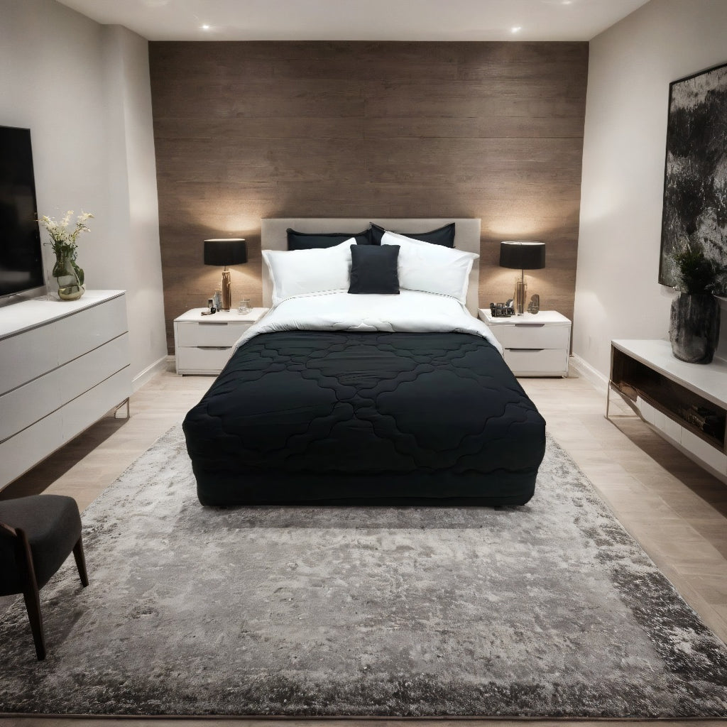 Turkish Premium Plain Cotton Non-Detachable Duvet Sets