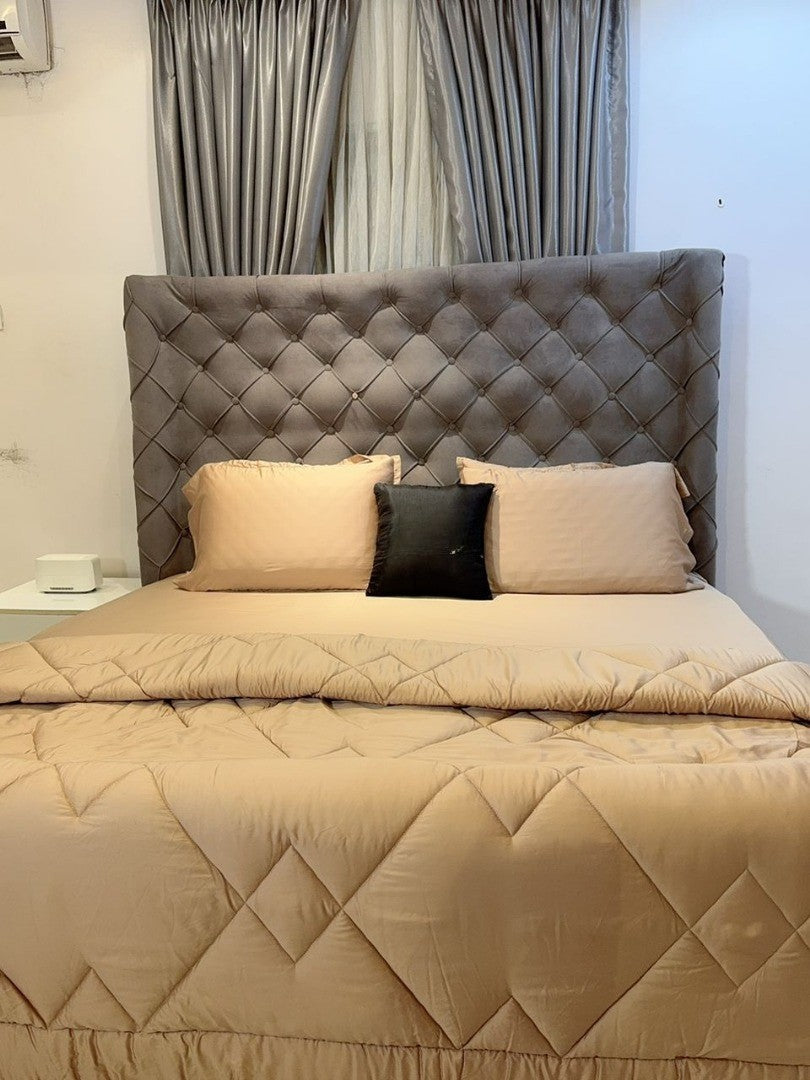 💯 Egyptian Standard Plain Cotton Detachable Duvet Sets