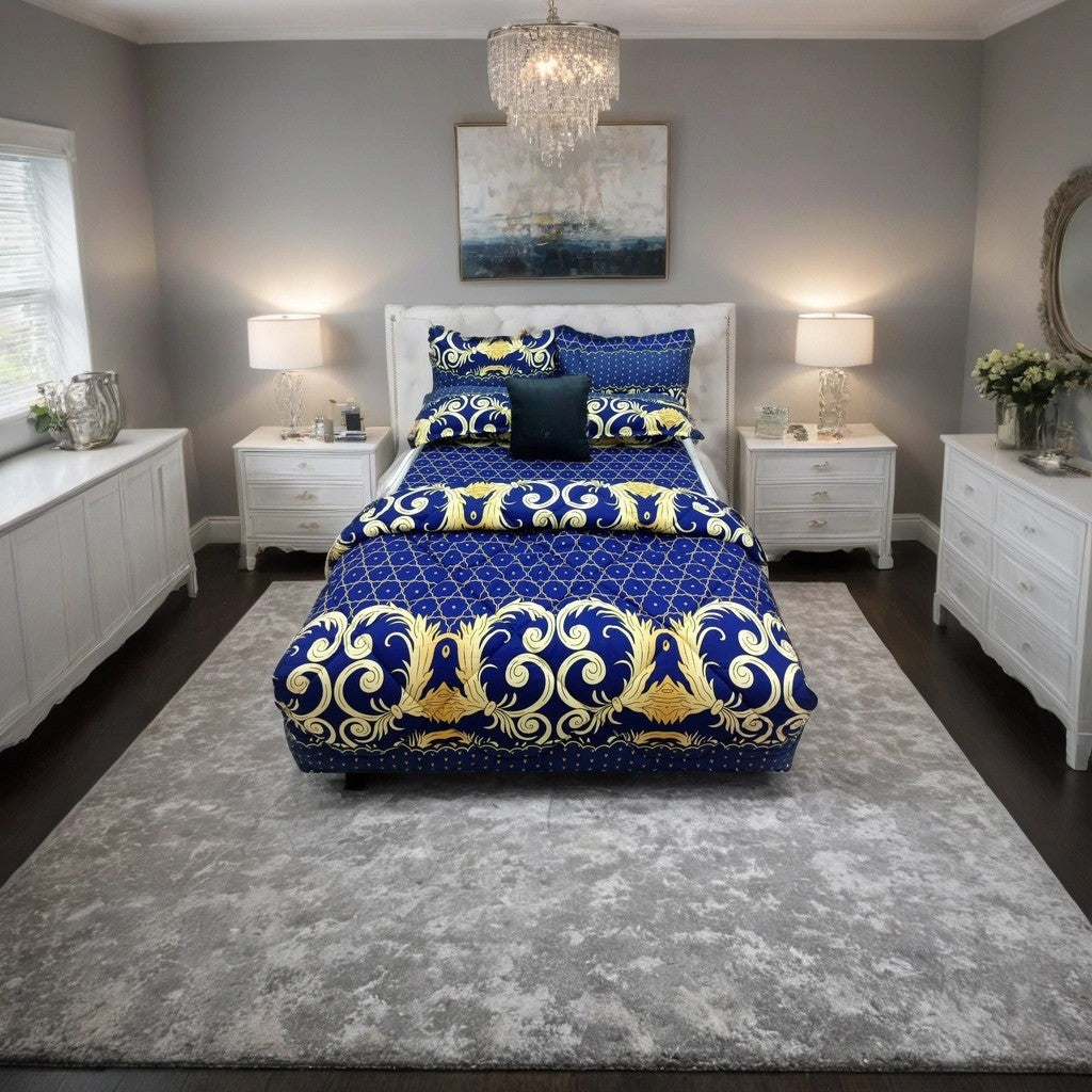 Turkish Pattern Non-Detachable Duvet Sets