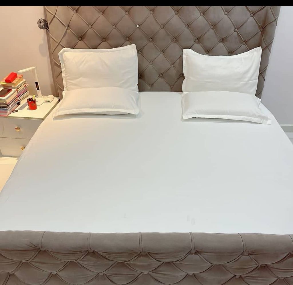 Turkish Premium Plain Cotton Detachable Duvet Sets